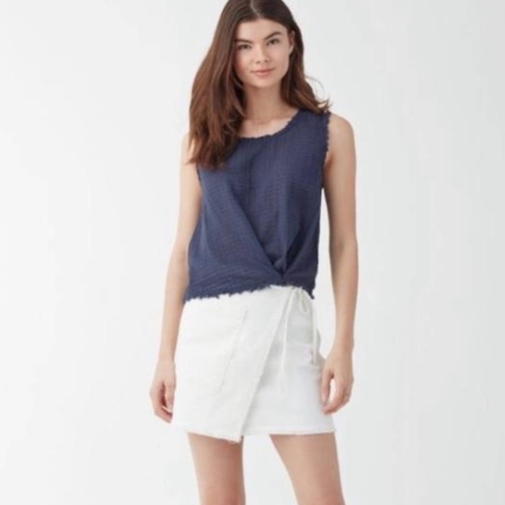 Splendid denim wrap skirt. Size small